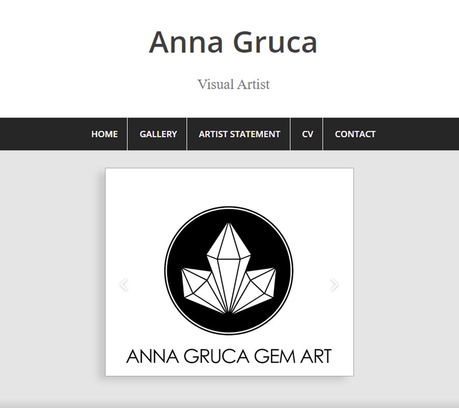 Image showing anna gruca web site